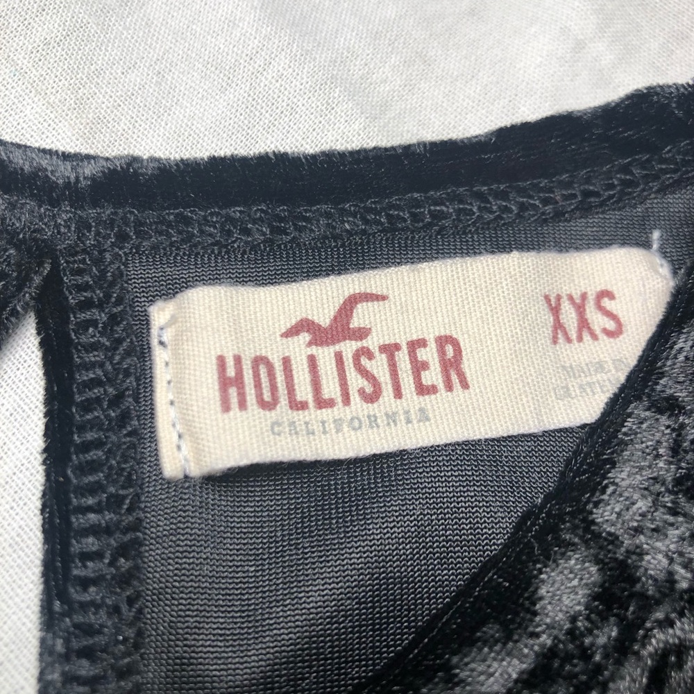 Soft velvet black shirt - Picture 5 of 6